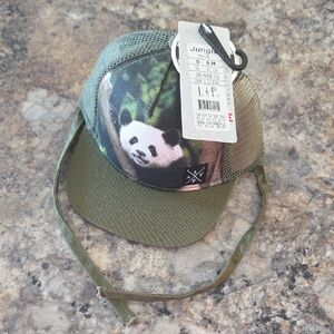 0-6 Months L&P Apparel NEW WITH TAGS Kids Cap with Panda Design